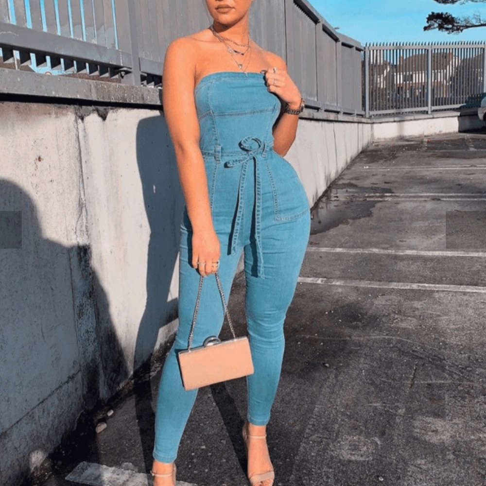 Bandeau jumpsuit